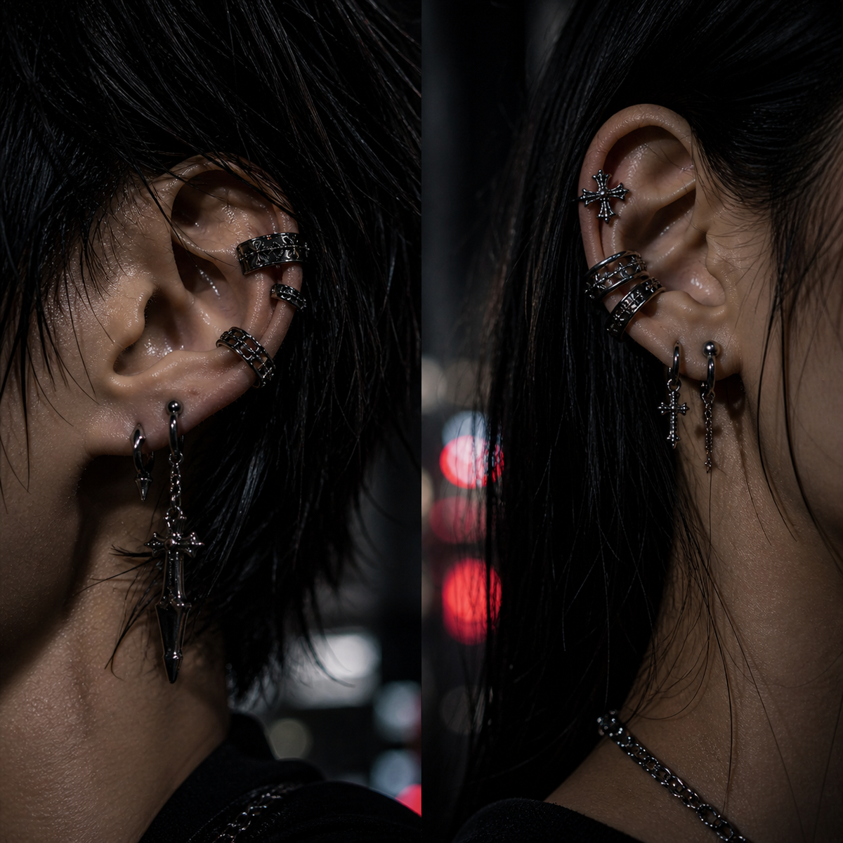 イヤーカフ (ear clips)